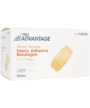 ProAdvantage P150125 Flexible Large Adhesive Bandages 2 x 4 (Pack of 100)