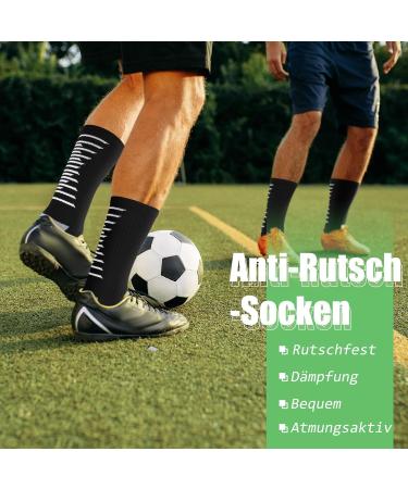Buy Utensilsto 3 Pairs Football Grip Socks - Anti-Slip Sports Socks for Men (Size 38-46) | Perfect for Football Marathon and Basketball - Buy Online on GoSupps.com