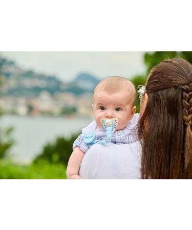 All You Can Clip Soft Pacifier Chain for Kids - Baby Blue Pacifier Holder - International Shipping Available - Buy Online on GoSupps.com