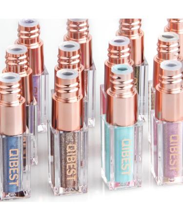 DOITOOL 1pc Eyeshadow Sparkling Eye Shadow Glitter Liquid Eyeliner Heart Puff Makeup Eye Makeup Polarized 1 count (Pack of 1) As Shown - Buy Online on GoSupps.com