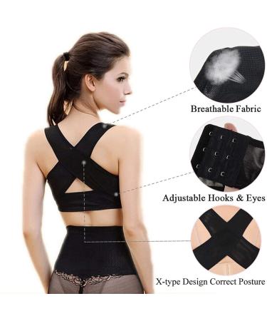 ZCLNYVGJ GUOWGANG Adjustable Posture Corrector Corset Back Brace Back Belt Male Female Lumbar Support Straight Corrector (White M) - Buy Online on GoSupps.com