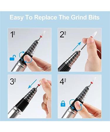 68 W Nail Cutter Professional Nail Cutter For Gel Nails 45000 Rpm 16 In 1 Manicure Pedicure Set With Pedal Cutter For Gel Nails Cuticle Acrylic Gel Black YUYANAIAI - Buy Online on GoSupps.com