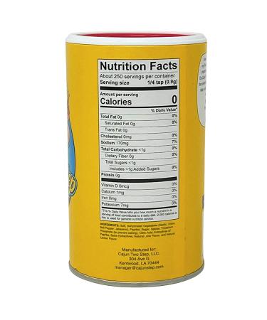 Cajun Two Step Fire Seasoning - StaleKracker 8 oz - Buy Online on GoSupps.com