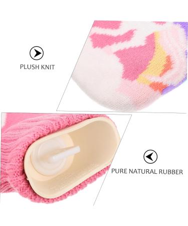 Lurrose Unicorn Hot Water Bottle Cover Set | Knitting Rubber Sack for Winter Warmth | International Shipping Available - Buy Online on GoSupps.com