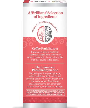 21st Century Brilliant Brain Performance - Boost Cognitive Function | 30 Capsules - Buy Online on GoSupps.com