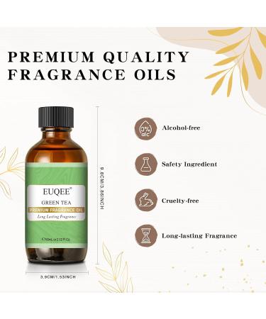 Mystic Green Tea Fragrance Oil 60ml - Aromatherapy Essential Oils for Diffusers and Candle Making - Buy Online on GoSupps.com