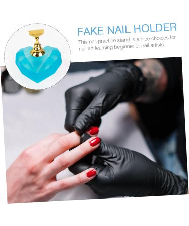Mikinona 4 Sets Nail Holder Nail Stand Nail Tip Holders Nail Art Base Nail Art Tool Nail Tip Display Stand Nail Art Stand Nail Display Stand Nail Practice Stand Tool for Nail Art - Buy Online on GoSupps.com