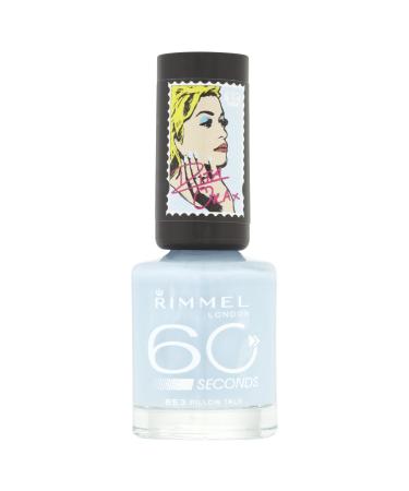 Rimmel London 60 Seconds Nail Polish by Rita Ora Pillow Talk Pillow Talk 8 ml (Pack of 1)