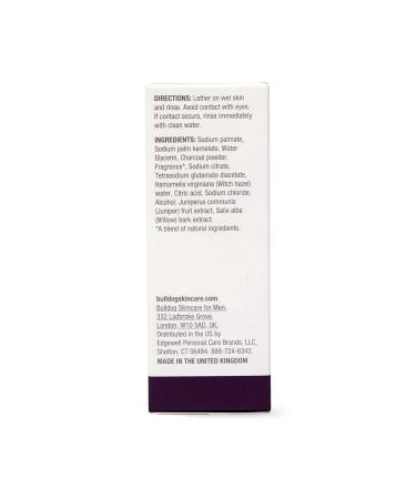 Bulldog Skincare for Men Oil Control Bar Soap 7 oz - Clear Skin Solution - Buy Online on GoSupps.com