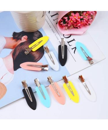 Shop Pofet 12-Piece No Bend Hair Clips | No Crease Pin Curl Clips for Perfect Hairstyles & Makeup 4 Colors Available - Buy Online on GoSupps.com