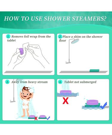 JoJowell Stocking Stuffers for Women - 21 Packs Shower Steamers with Essential Oils for Self Care Stress Relief Christmas Gifts for Women Birthday Gifts for Men Bloom Variety - Buy Online on GoSupps.com