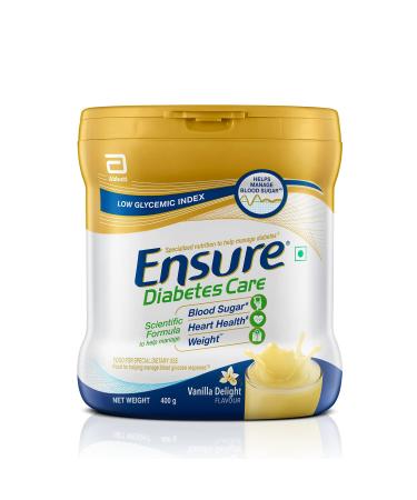 Abbott Ensure Diabetes Care Vanilla Delight Flavor - 400 gm (Previously known as Glucerna SR)