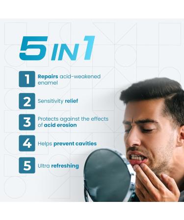 Pack of 3 Regenerating Tooth Gel - Natural Mint Enamel Regeneration and Cavity Prevention - 3.7 oz 104g 1.2 Ounce (Pack of 3) - Buy Online on GoSupps.com