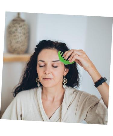 TOVINANNA 6-Pack Massage Combs Eight Teeth Pocket Hair Comb & Gua Sha Facial Tools for Relaxation & Skincare - Buy Online on GoSupps.com