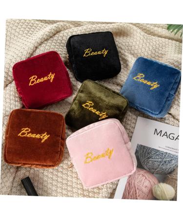 Shop Gleavi Women's Travel Bandage Storage Bag | Transparent Cosmetic Makeup Wallet | 13x13x4cm Black - Buy Online on GoSupps.com
