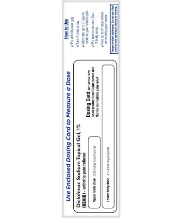 Salonpas Diclofenac Arthritis Pain Relief Gel 3.53oz - Fast-Acting Pain Relief for Arthritis (1 pack) - Buy Online on GoSupps.com
