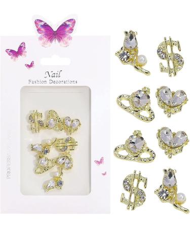 Nail Butterflies - Small Nail Gems - Crystals Large Rhinestones Bow for Nail Art Beauty Design Decoration Craft Jewelry DIY Dalian - Buy Online on GoSupps.com