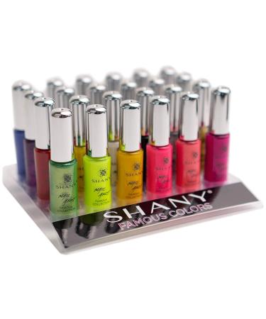 SHANY Nail Art Set - 24 Famous Colors Polish & Decorations - Buy Online on GoSupps.com