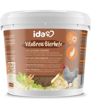 Ida Plus - Poultry Beer yeast special - 1500 g - feed supplement for chickens quail & other - rich in B vitamins amino acids minerals & trace elements - supports the spring formation - Buy Online on GoSupps.com