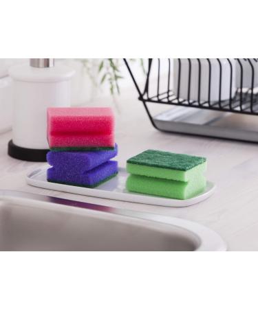 York Cleaning Sponge with Grip Groove | Lightweight 33g - Ideal for Effortless Cleaning | Shop Internationally - Buy Online on GoSupps.com