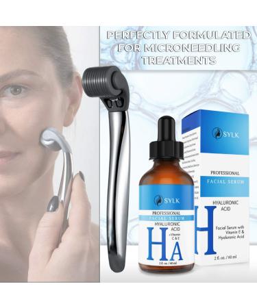 Hyaluron Serum with Vitamin C for Microneedling | Anti-Aging Hyaluronic Acid & Vitamin E | Moisture Serum 60 ml - Buy Online on GoSupps.com