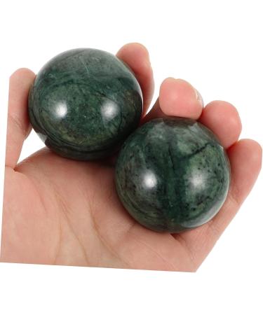 Skisuno 2st Jade Fitness Handballs - Chinese Handmade Massage Balls for Hand Exercises & Relaxation | International Shipping Available - Buy Online on GoSupps.com
