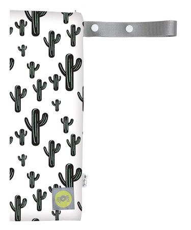 Itzy Ritzy Sealed Wet Bag | Washable & Reusable | Water Resistant Lining | Ideal for Swimwear, Diapers, Gym Clothes & Toiletries | 11 x 14 | Cactus Crew - Buy Online on GoSupps.com