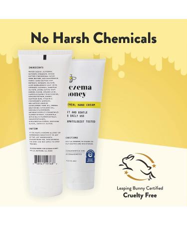 ECZEMA HONEY Oatmeal Hand Cream - Natural Relief for Dry & Itchy Skin (4 Oz) - Buy Online on GoSupps.com