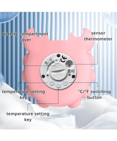 Valuxtin Digital Baby Bath Thermometer - Waterproof Floating Octopus-purple Design with LCD Display for Toddler Bath Play and Baby Room | 2 Second Readings - Buy Online on GoSupps.com