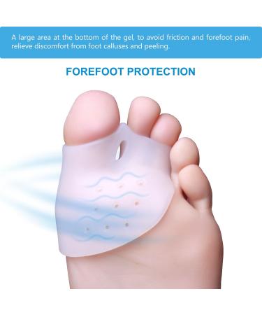 Bunion Corrector Pad Gel Toe Separators - Silicone Big Toe Splint for Bunion Relief - Buy Online on GoSupps.com