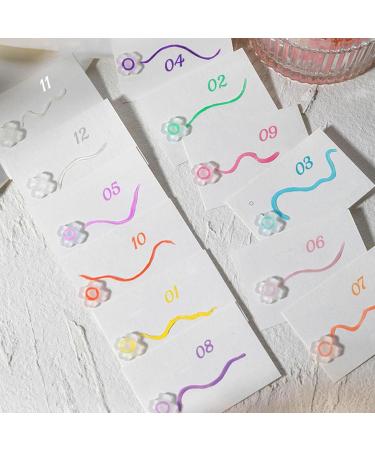 2 5D Nail Painting Gel | 12 Pieces Soft Tubes Glue Nail Accessories - Multifunctional Soft Tubes Home Manicure Gel for Girls and Women Xiaoguozi 2 Pcs 12pcs - Buy Online on GoSupps.com