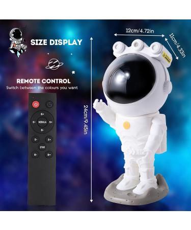 KEWYA Astronaut Projection Lamp with Timer & Remote Control - Space Warrior Projector for Bedroom, Starry Galaxy Night Light - 360 Adjustable Room Decoration - Perfect for Christmas, Birthdays & Parties - Buy Online on GoSupps.com