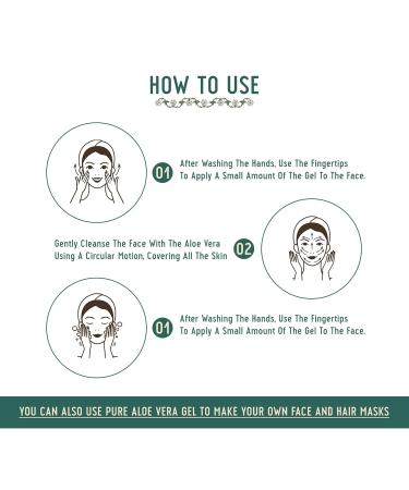 AVIMEE HERBAL Pure Aloe Vera Gel For Face Skin & Hair Ultimate Gel For Glowing Skin | For Both Men and Women Suitable for All Skin Types 100 ml (Pack of 1) - Buy Online on GoSupps.com