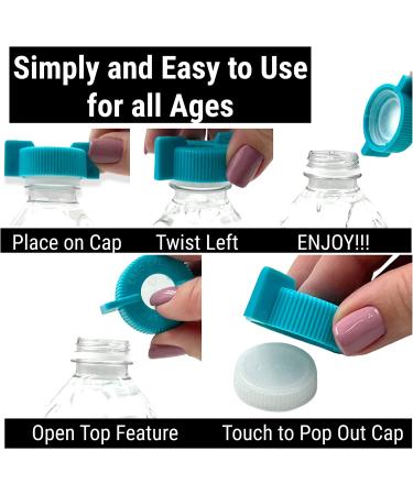3-Pack ERGO OPENER for Arthritis Sufferers & Seniors | Easy Twist-Off Water Bottle Opener Tool | Carpal Tunnel Relief | Made in USA | 25.5mm-28mm - Buy Online on GoSupps.com