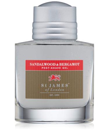 St James of London Sandalwood and Bergamot Post-Shave Gel 100 ml