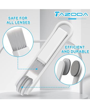 5-in-1 Eyeglass Cleaner Kit with Carbon Microfiber Technology - Anti Fog Spray, Cleaning Clips, Cloth & Brush - Buy Online on GoSupps.com