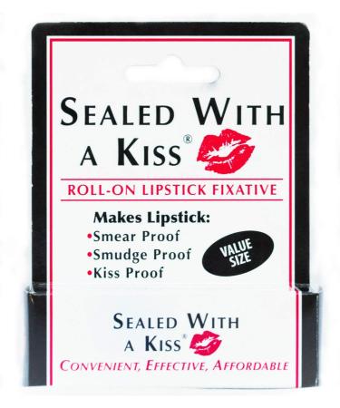 Sealed with A Kiss Lipstick Fixative Two Pack - 12ml Roll-On Applicator | Smear, Smudge, and Kiss Proof | Value Size Bottle - Set of 2 - Buy Online on GoSupps.com