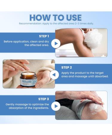 exatta Picdo BPC157 joint healing cream professional joint comfort cream natural joint relief cream quickly absorbed for damaged body parts knees - Buy Online on GoSupps.com