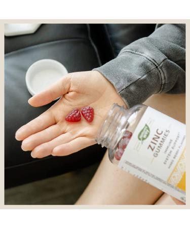 Nature's Way Zinc Gummies - Mixed Berry 11mg, 120 Count - Boost Immune Health - Buy Online on GoSupps.com