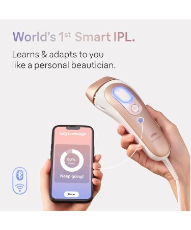 Braun Smart IPL Skin i Expert at Home Hair Removal Laser Hair Removal Alternative Smart IPL with Exclusive Free App Pouch Venus Razor 3 Heads for Face and Body 1 Year of Smooth Skin PL7253 - Buy Online on GoSupps.com