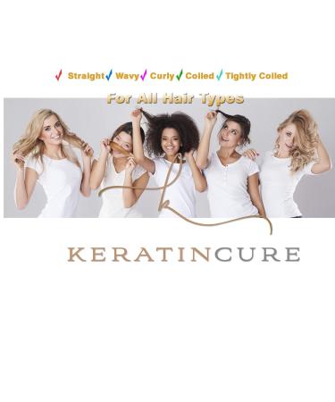 Keratin Cure Gold & Honey Bio Protein Treatment - Professional Argan Oil for Soft Nourished Hair | Repair Frizzy Curly & Damaged Hair - 15 oz - Buy Online on GoSupps.com