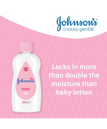 Johnson's Baby 100 ml Skin Oil - Gentle Moisturizing Formula - Buy Online on GoSupps.com