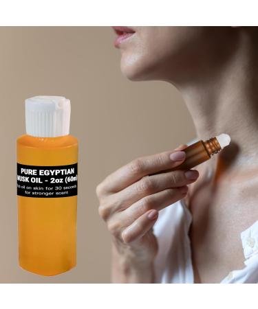 Buy AromaZen 2oz Pure Egyptian Musk Oil - Unisex Aromatherapy Perfume & Essential Body Oil with Amber Glass Roll On Bottle | Bulk Fragrance - Buy Online on GoSupps.com