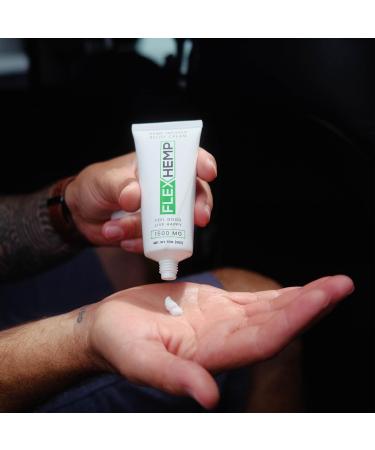 Flex Hemp Topical Joint & Muscle Cream 1500MG - Non-Greasy Menthol Moisturizer for Pain Relief - International Shipping - Buy Online on GoSupps.com
