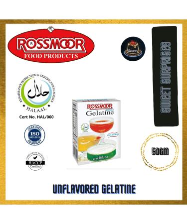 Halal Gelatine powder Gelatin powder Halal 50gm unflavoured powder - Buy Online on GoSupps.com