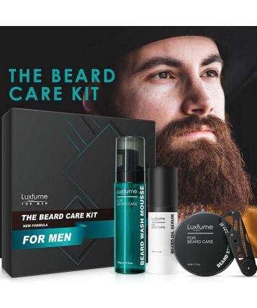 Duhe189014 Bart Care Kit for Men - Ultimate Beard Care Gift Set to Alleviate Itching & Scales - Perfect Father's Day Gift - Buy Online on GoSupps.com