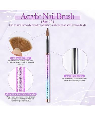 BORN PRETTY Acrylic Nail Brush - Professional Kolinsky Brush for Extension Nails | 1PC - Buy Online on GoSupps.com