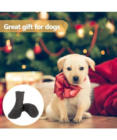 Verdpe Dog Shoes - 4 Pack Anti-Slip Paw Protection Socks for Outdoor Use Adjustable Straps Size L - Buy Online on GoSupps.com