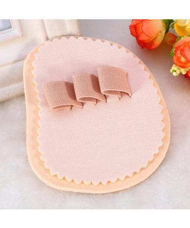 Toe Rail & Correction Cushion for Overlapping Toes - 1 Piece for 3 Toes - Hammer Toe & Hallux Varus Relief - Buy Online on GoSupps.com