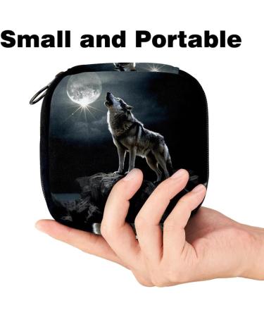 Period Bag - Stylish Sanitary Pad Storage & Tampon Holder | Perfect for Purse - Modern Design 4.7x6.6x6.6 in - Buy Online on GoSupps.com